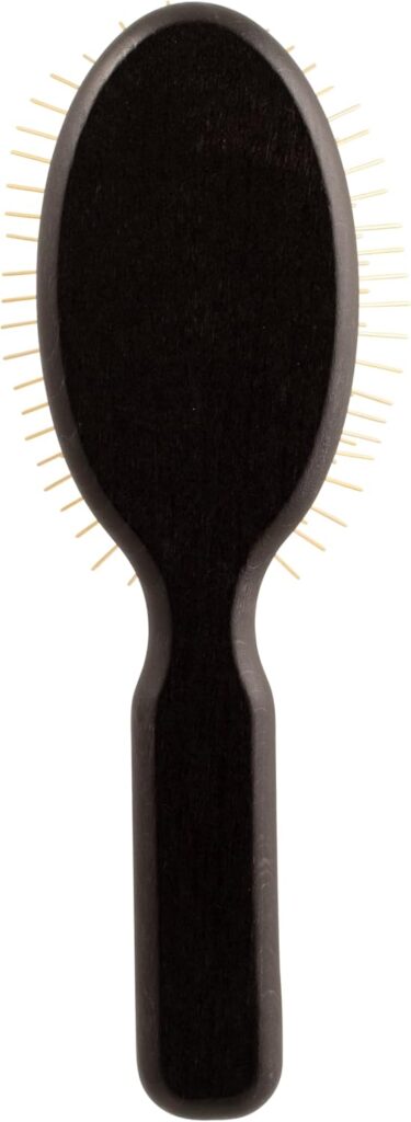 Chris Christensen 35mm Pin Dog Brush, Gold Series, Groom Like a Professional, 30% More Gold-Plated Stainless Steel Pins, Perfect for Fragile Coats, Ground and Polished Tips, Made in Germany